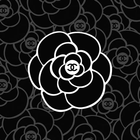 Chanel camellia wallpaper